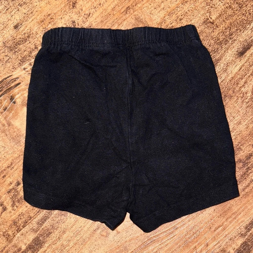 Classic Black Kids Bike Shorts 4t